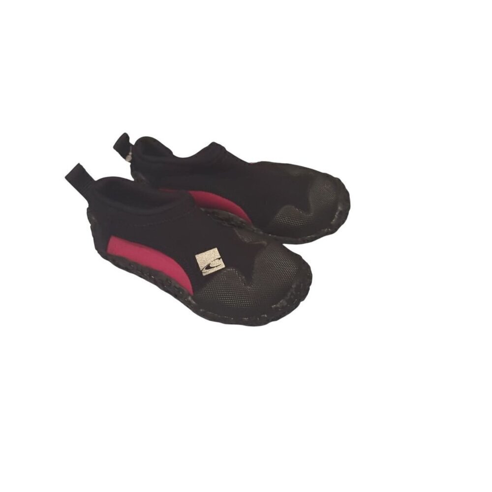 O'Neill Wetsuits Youth Reactor Reef Boot Mesh Water Shoes Black/Pink Size XS 8/9